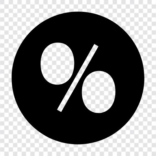 percentage of, percentage of increase, percentage of decrease, percentage of change icon svg