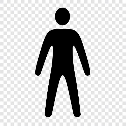 person standing still, person, Person standing icon svg