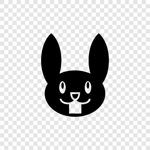 evcil hayvan, bakım, besleme, hay Rabbit ikon svg