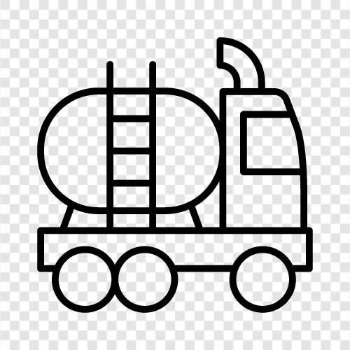 Erdöl, Tanker, Flüssiggas, Öltank symbol