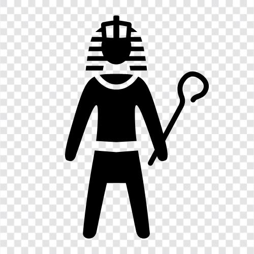 Pharaohs, Egyptian, Egyptian religion, Pharaohs of Egypt icon svg