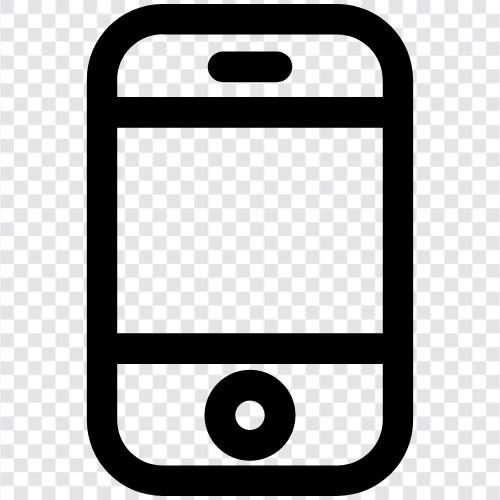 phone, cell phone, Droid, iPhone icon svg