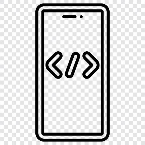 телефон, сотовый, Андроид, iPhone Значок svg