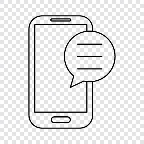 phone chat, online chat, chat room, social media chat icon svg