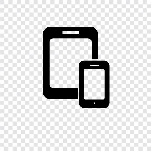 telefon, iphone, android, laptop ikon svg