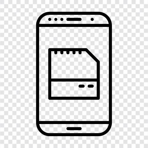 phone memory usage, phone memory tips, phone memory space, phone memory icon svg