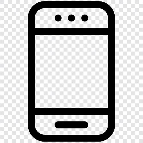 phone, cell phone, iphone, android icon svg