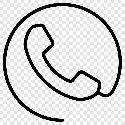 Telefonnummern, Telefon, Mobiltelefon symbol