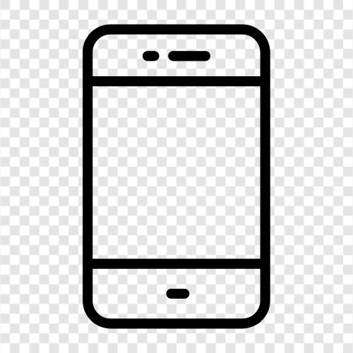 phone, cell phone, smartphone, tablet icon svg