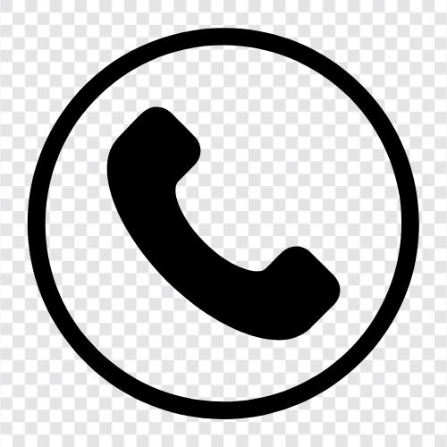 Telefonsystem, Telefonnummer, Handy, Telefon symbol