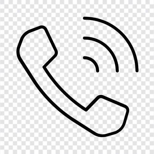 phone, ringing, person, phone call icon svg