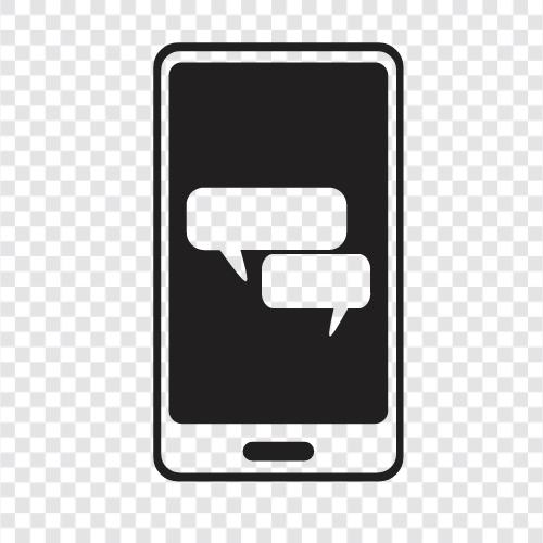 telefon, chat, telefon sohbet, messenger ikon svg