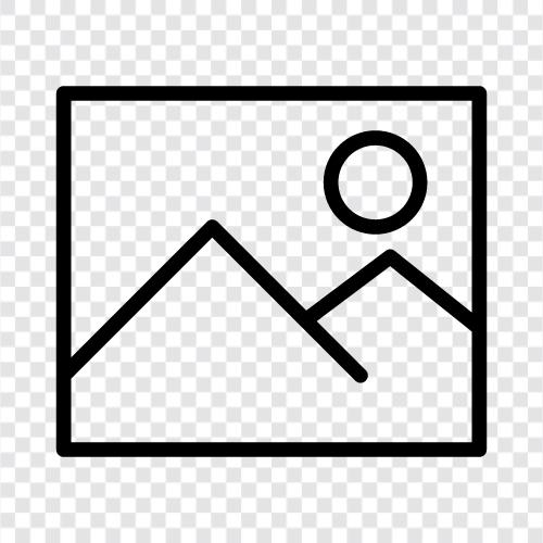 photo, snapshot, still, image icon svg