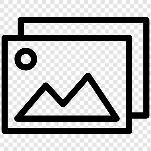 photo, image, photo album, photo gallery icon svg