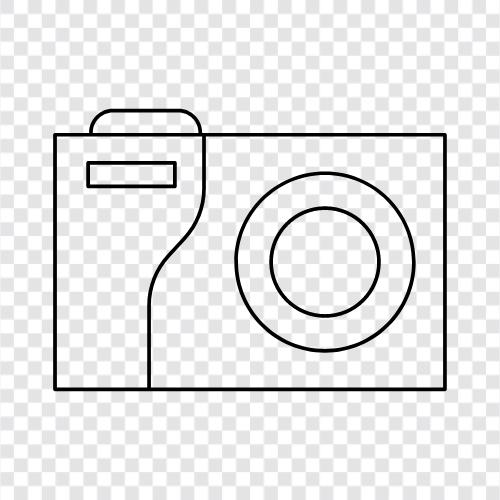 photography, digital camera, photo, camera equipment icon svg