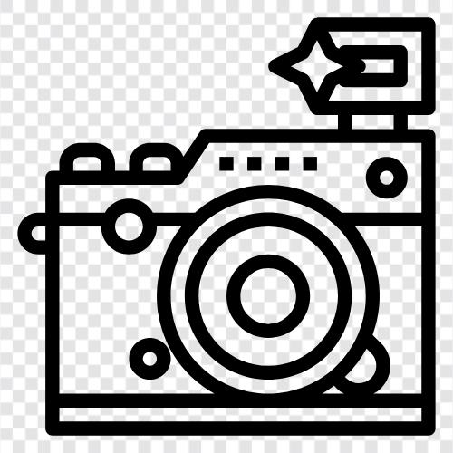 photography, digital, photo, camera equipment icon svg