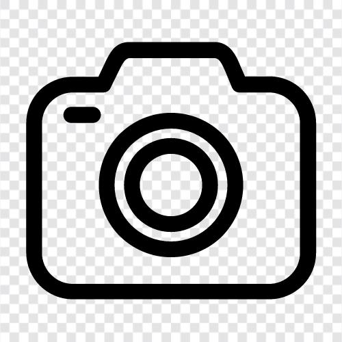 fotoğraf, dijital, video, Kamera ikon svg