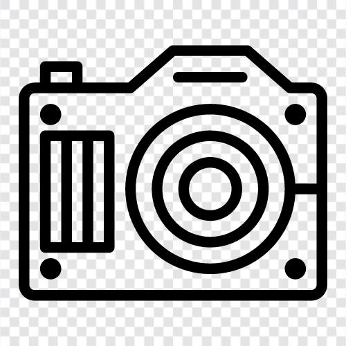 photography, photos, camera software, digital cameras icon svg