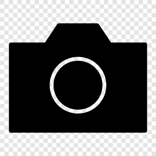 photography, digital cameras, SLR cameras, point and shoot cameras icon svg