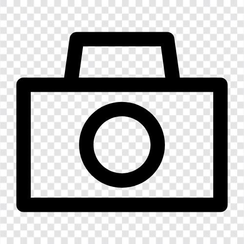 Fotografie, Fotoausrüstung, Digitalkamera, Digitalfotografie symbol