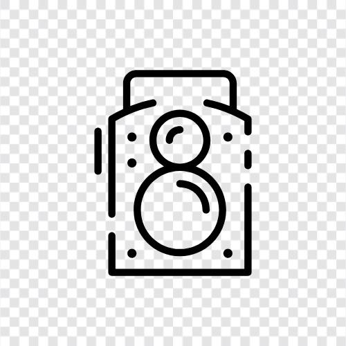 photography, digital camera, photography software, camera accessories icon svg