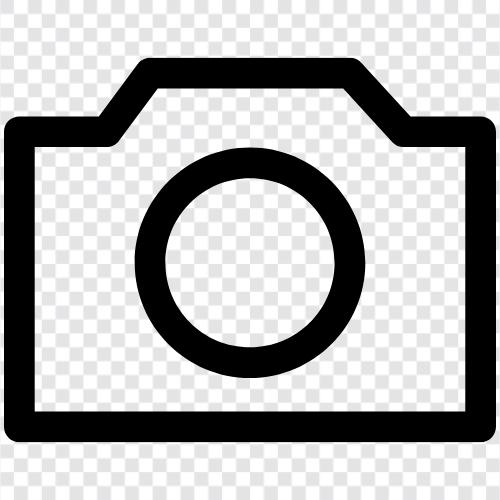 Fotografie, Foto, Kamerazubehör, Kameralinsen symbol