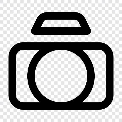 photography, digital cameras, SLR cameras, point and shoot cameras icon svg