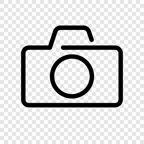 Fotografie, Fotoausrüstung, Digitalfotografie, Spiegelreflexkamera symbol