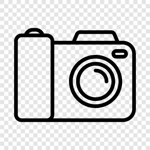 photography, photography equipment, photography software, digital camera Значок svg