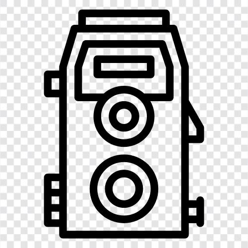 photography, film, analog, retro icon svg