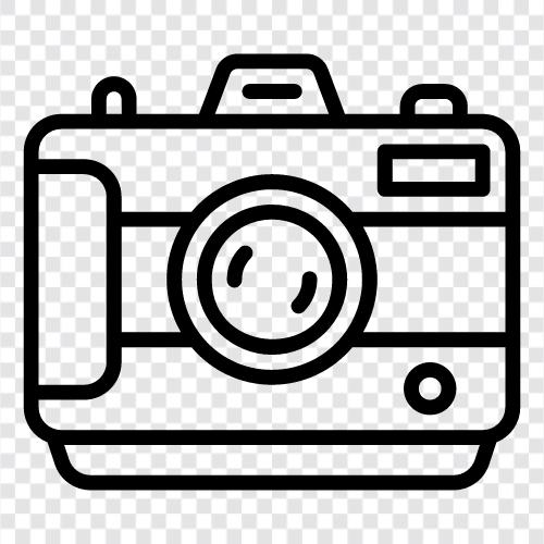 fotoğraf, fotoğraf ekipmanları, kamera çantaları, kamera kılıfları ikon svg