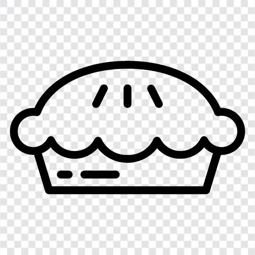 Pie crust, Pie filling, Pie crust recipe, Pie crust ingredients icon svg