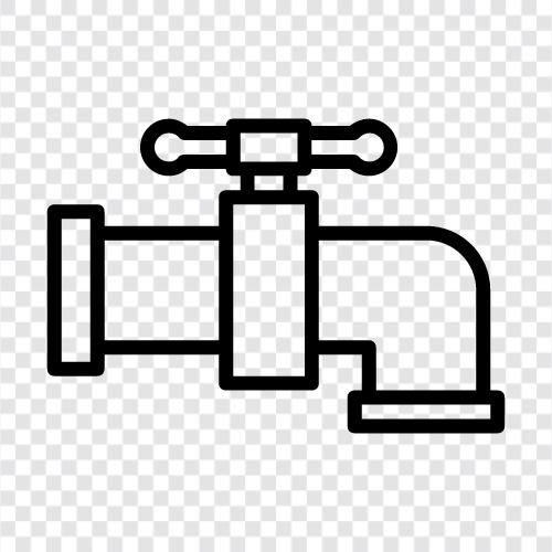 pipe, faucet, water, shower icon svg