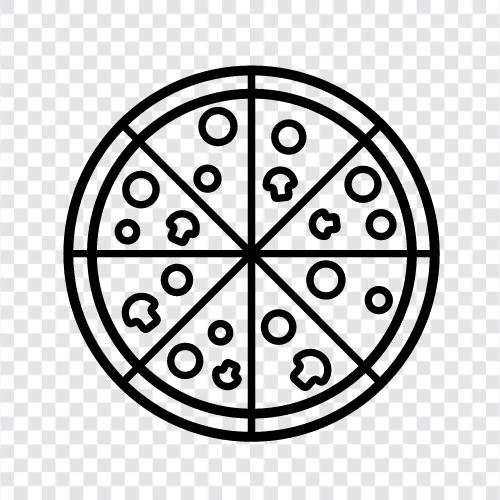 Pizza teslimatı, pizza yerleri, pizzamdaki pizza yerleri, pizzam ikon svg