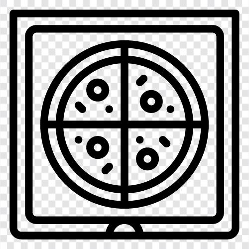 Pizza Lieferung, Pizza Hütte, Pizza Salon, Pizza Restaurant symbol