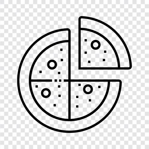 Pizza Lieferung, Pizza Ort, Pizza Restaurant, Pizza symbol