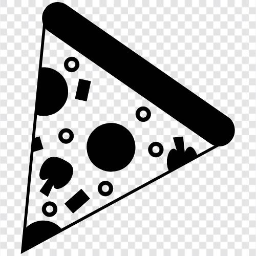 Pizza Topping Ideen, Pizza Topping Rezepte, Pizza Topping Ideen für, Pizza Slice Toppings symbol