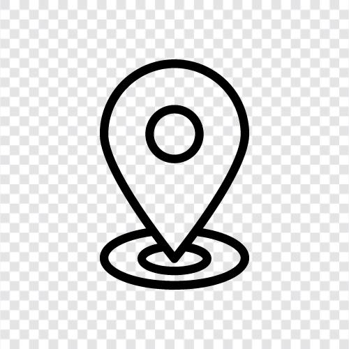 place, address, locality, spot icon svg