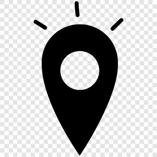 Place, Place of Birth, Place of Residence, Place of Work icon svg