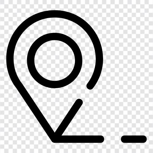 place, locality, space, Location icon svg