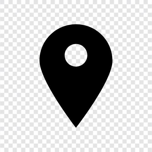 Place, Place of Birth, Place of Death, Place of Residence icon svg