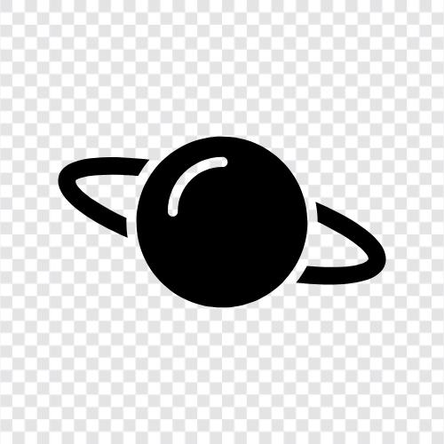 Planet, Sonnensystem, Astronomie, Ringe symbol