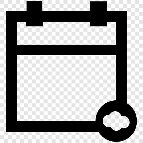 Planer, Tagebuch, Termin, Zeitplan symbol