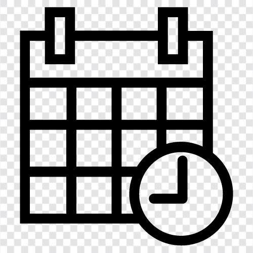 Planer, Tagebuch, Terminbuch, Zeitplan symbol