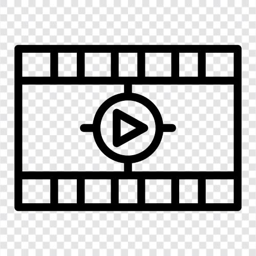 player, filme, beobachten, Filme online symbol