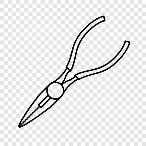 pliers for metal, adjustable pliers, pliers for plastic, Pliers icon svg