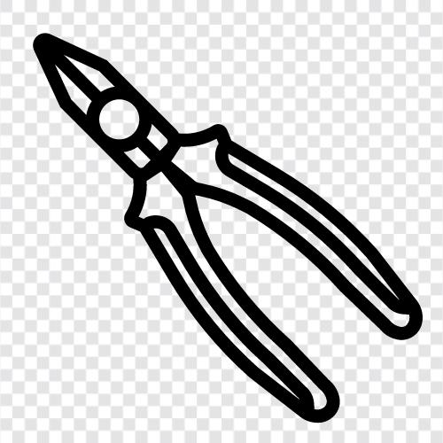 pliers for metal, pliers for plastic, pliers for wire, Pliers icon svg