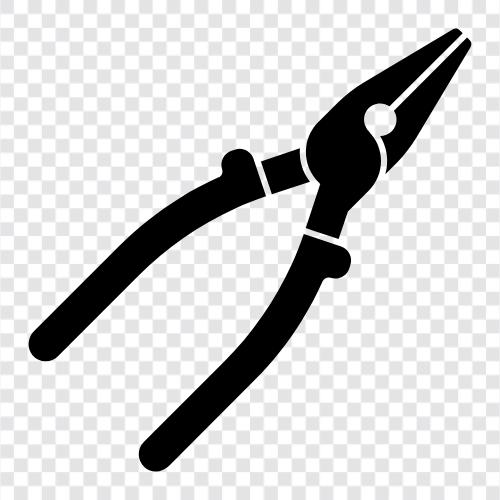 pliers for metal, pliers for plastic, pliers for wire, Pliers icon svg