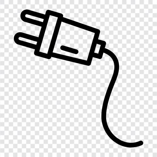 PlugIn, Adapter, Adapter Plug, USB Adapter icon svg