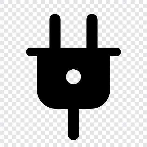 Plugin, USB, Laden, Adapter symbol